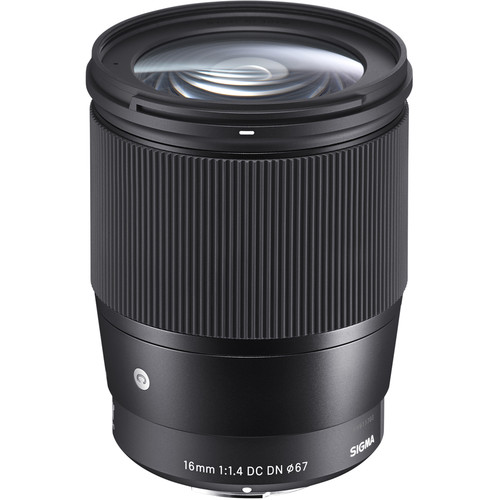 SIGMA 16MM F1.4 DC DN CONTEMPORARY LENS FOR SONY E MOUNT [ONLINE PRICE]